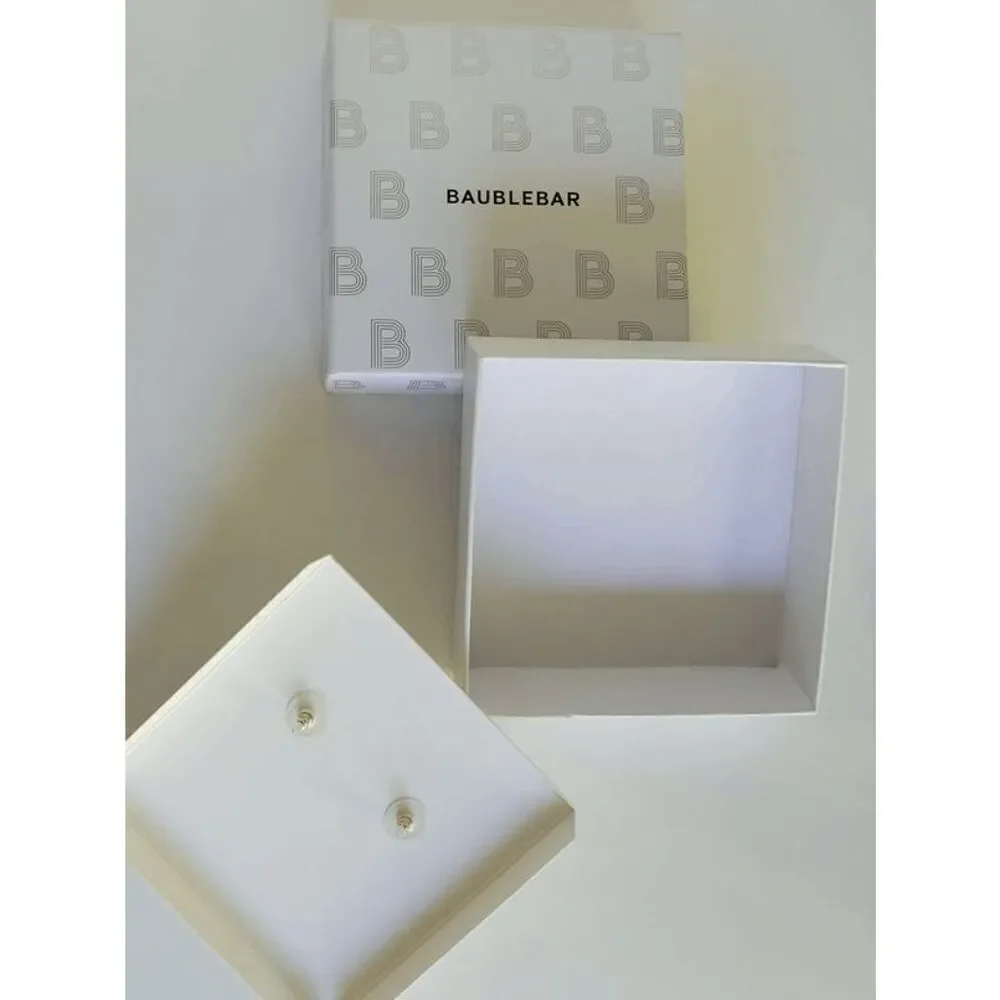🍉 BAUBLEBAR Crystal Watermelon Slice Drop Statement Earrings NEW IN BOX